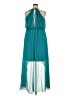David's Bridal 100% Polyester Teal Casual Dress Size 18 - photo 2