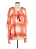 JM Collection 100% Polyester Orange 3/4 Sleeve Blouse Size M - photo 1