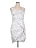 Bebe Silver Cocktail Dress Size XL - photo 1