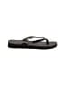 Aerosoles Black Flip Flops Size 7 - photo 1