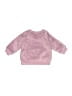 Pekkle 100% Polyester Floral Purple Sweatshirt 0-3 MO / 3 MO - photo 2