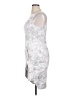 Bebe Silver Cocktail Dress Size XL - photo 5