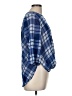 H&M 100% Rayon Blue 3/4 Sleeve Blouse Size 6 - photo 4