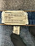 Current/Elliott Chevron-herringbone Blue Jeans Size 28 waist - photo 4