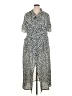 Assorted Brands Animal Print Gray Casual Dress Size XXL (estimated) - photo 1