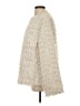 H&M 100% Polyester Ivory Faux Fur Jacket Size S - photo 5