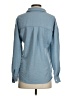 Monteau 100% Polyester Blue Long Sleeve Blouse Size S - photo 2