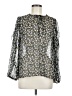 Chenault 100% Polyester Black 3/4 Sleeve Blouse Size M - photo 1