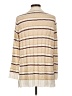 Classic Elements Stripes Tan Pullover Sweater Size L - photo 2