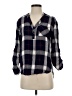 NSR 100% Rayon Gray Long Sleeve Polo Size S - photo 1