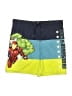 Marvel 100% Polyester Green Board Shorts Size 5 - 6 - photo 1