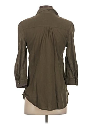 Fei 3/4 Sleeve Button-Down Shirt (view 2)