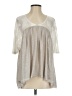 Mystree Gray 3/4 Sleeve Blouse Size S - photo 1
