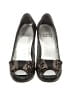 Stuart Weitzman Animal Print Black Heels Size 6 - photo 2