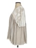 Mystree Gray 3/4 Sleeve Blouse Size S - photo 5