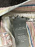 Sharagano Stripes Ivory White Linen Pants Size L - photo 7