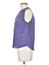 Joie Blue Sleeveless Button-Down Shirt Size XS - photo 5