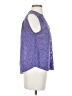 Joie Blue Sleeveless Button-Down Shirt Size XS - photo 4