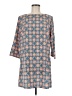Tyche Print Blue Casual Dress Size M (estimated) - photo 1
