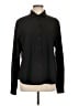 Faconnable Black Long Sleeve Blouse Size L - photo 1