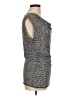 Vince Camuto Gray Silver Sleeveless Blouse Size M - photo 4