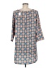 Tyche Print Blue Casual Dress Size M (estimated) - photo 2