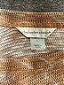 Christopher & Banks Metallic Brown Pullover Sweater Size L - photo 7