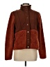 Natural Reflections 100% Polyester Brown Faux Fur Jacket Size M - photo 1