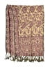 Unbranded Paisley Burgundy Purple Scarf One size - photo 2