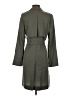 Theory 100% Tencel Green Trenchcoat Size P (petite) - photo 2
