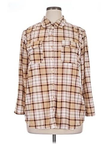 New York Laundry Long Sleeve Blouse (view 1)