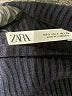 Zara Color Block Black Blue Turtleneck Sweater Size S - photo 7