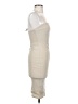 Hey Babe Ivory Cocktail Dress Size S - photo 4