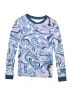 Cuddl Duds Blue Long Sleeve Top Size 8 - photo 1