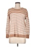 Gap 100% Cotton Stripes Tan Pullover Sweater Size M - photo 1