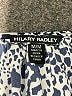 Hilary Radley Blue Short Sleeve Blouse Size M - photo 7