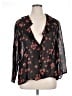 Unbranded Black 3/4 Sleeve Blouse Size XL (estimated) - photo 1
