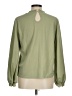 Shein Green Long Sleeve Blouse Size 8 - 10 - photo 2