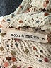 Moon & Madison Tweed Ivory Turtleneck Sweater Size M - photo 8