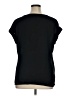 Worthington 100% Polyester Black Short Sleeve Top Size XL - photo 2