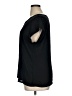 Worthington 100% Polyester Black Short Sleeve Top Size XL - photo 5