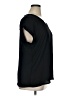 Worthington 100% Polyester Black Short Sleeve Top Size XL - photo 4