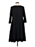 PIPHANY Solid Black Casual Dress Size M - photo 2