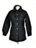 Eilly Bazar 100% Polyester Argyle Black Coat Size XS - photo 1