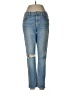 7 For All Mankind Hearts Blue Jeans Size 7 - photo 1