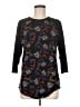 Lularoe Black 3/4 Sleeve Top Size M - photo 1