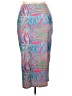 Unbranded Tropical Silver Casual Skirt Size XXL - photo 2