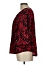 Amana Burgundy 3/4 Sleeve Blouse Size L - photo 5