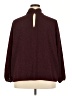 Nine West 100% Polyester Burgundy 3/4 Sleeve Blouse Size 2X - photo 2