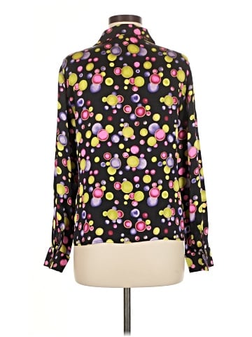 Spenser Jeremy Long Sleeve Silk Top (view 2)